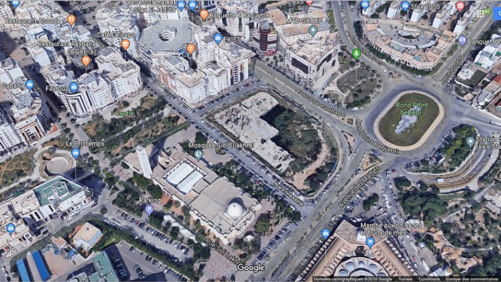 Sfax en 3D sur Google Maps