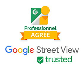Badge professionnel Google Street View Trusted
