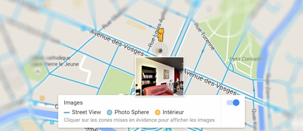 Visite virtuelle Google Street View