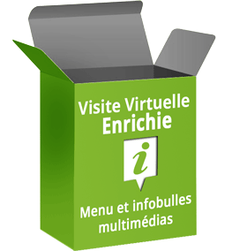 visite virtuelle Google enrichie menu et infobulles multimédias Tunisie